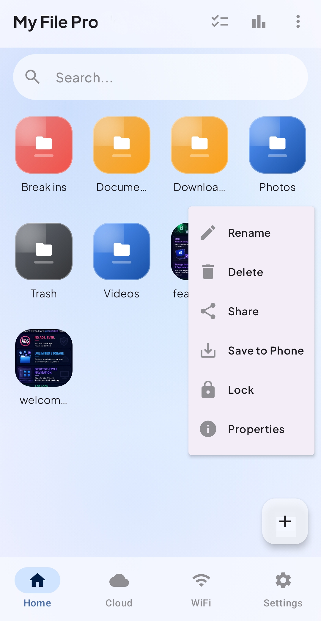Secure Settings